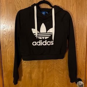 Adidas cropped hoodie